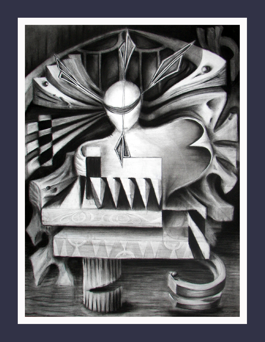Spirit_OF_Man -- Cubism/Abstract/Surreal fine art print, or poster, Contemporary Art